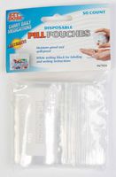 5-PACK Ezy Dose Disposable Pill Pouches - 50 Count