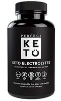 Perfect Keto Electrolyte Pills - Supports Hydration and Recovery | Supplements for Low Carb or Keto-Friendly Diet - Essential Vitamins, Minerals, Sodium, Potassium, Magnesium - 120 Capsules