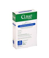 Medline CUR251318 Curad Sterile Latex Free Petrolatum Gauze Dressing, 3" x 18" (Pack of 72)