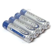 8-Pack 3A 1000mAh 1.2V AAA Size Ni-MH Rechargeable Battery Cell/RC BTY