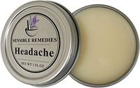 Headache Migraine Relief Balm Natural Essential Oil Vegan Salve for Headache and Migraine Pain Fast Action - Sensible Remedies - 1 Fl Oz