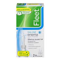 Fleet Saline Enema Twin Pack 9 oz (Pack of 2)