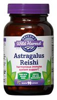 Oregon's Wild Harvest Astragalus Reishi Organic Herbal Supplement, 90 Count