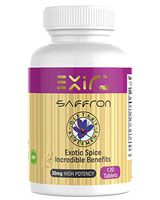 Exir® Saffron + Saffron Extract Supplements 120-Tablets | Helps Digestion, Boosts Energy, Memory, Concentration