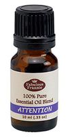 Attention Essential Oil Blend 100% Pure, Undiluted Essential Oil Blend Therapeutic Grade - 10 ml A Perfect Blend of Cedarwood, Lavender, Orange and Vetiver Essential Oils.