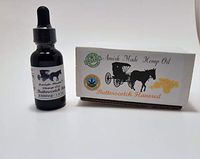 Butterscotch Flavored Amish Made Organic Hemp Oil Extract with 2500 mg of Hemp Extract Reduces Pain, Anxiety and Stress. Helps with Sleep, Mood, Skin and Hair via Hemp Extract Oil Drops (Butterscotch)