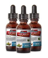 Pain Relief Oil Natural - Hemp Seed Oil Drops Organic 780 mg - Mint Flavor - Hemp Oil Drops for Pain Relief - 3 Bottles 3 FL OZ (90 ML)