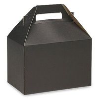 Gable Box Black Size 8 x 4 7⁄8 x 5 1⁄4" Pack of 10