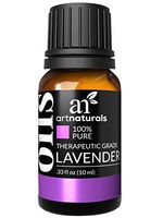 ArtNaturals 100% Pure Lavender Essential Oil - (.33 Fl Oz / 10ml) - Premium Undiluted Therapeutic Grade Natural from Bulgaria - Aromatherapy for Diffuser, Sleep, Relaxation, Skin and Hair Growth