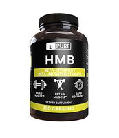 HMB Powder, 365 Capsules, 945 mg Serving, 100% Pure, No Stearate or Rice Filler, Non-GMO, Gluten-Free, Lab Tested, Made in The USA, Potent & Powerful, Satisfaction Guaranteed