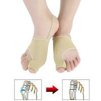 Orthopedic Bunion Corrector - Big Toe Splitter, Ultra Soft Bunion Protection Case, Comfortable and Breathable, Day and Night Available, Unisex 2pcs,S
