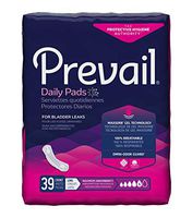 First Qual 50913100 Bladder Control Pad Prevail 13 Inch Length Heavy Absorbency Unisex Pv-915/1 Box Of 156