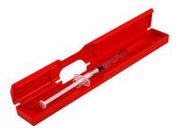 Single Syringe 1 Piece Case - 5 Units (Red)