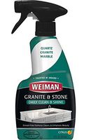 Weiman Granite Cleaner and Polish - 12 Fluid Ounce - Enhances Natural Color in Granite Quartz Marble Soap Stone and More