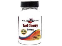 Tart Cherry 500mg * 90 Caps 100% Natural - by EarhNaturalSupplements