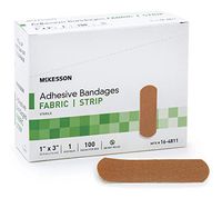 McKesson Tan Adhesive Strip Sterile 1 X 3 Inch 100 / Box 16-4811