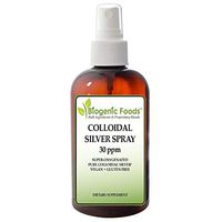 Colloidal Silver Spray - 30 ppm Super-Oxygenated Pure Non-GMO Solution, 4 oz