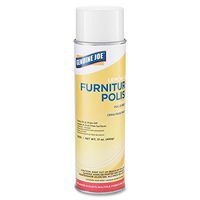 Genuine Joe GJO10351 Lemon Scent Furniture Polish (Net Weight: 17oz .) 20 oz. Can (5)