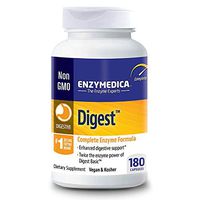 Enzymedica, Digest, Dietary Supplement to Support Digestive Relief, Vegan, Gluten Free, Non-GMO, 180 Capsules (180 Servings) (FFP)