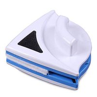 Double-Sided Glass Cleaner, Window Wiper Window Cleaning Tool Suitable for 3-10mm Glass Thickness