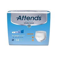 Attends 25333100 Absorbent Underwear Attends Super Plus Pull On X-Large Disposable Super Absorbency App0740 Box of 56