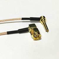 SMA male right angle to MS156 male RA angle connector cable RG178 15cm 6" NEW Good Quality Fast USA Shipping