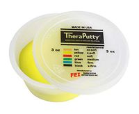 FEI 10-0967 Can-Do Theraputty Exercise Material, X-Soft, 3 oz, Yellow