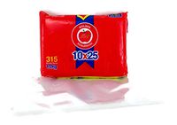 Biodegradable Clear Plastic Flat Open Poly Bag, Food Grade, 10x25 cm (Approx 4x10 inch, 1mil) 300 Count (1 Pack)