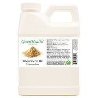 GreenHealth Wheat Germ Oil - 16 fl oz (473 ml) - 100% Pure Virgin Cold Pressed