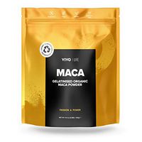 Vivo Life: Gelatinised Vegan Maca Powder | Balance Hormones | Boost Energy | Improve Mood (125g)