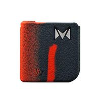 DSC-Mart Texture Case for Mi Pod Pods,Protective Anti-Slip Silicone Skin Cover Sleeve Wrap Gel Fits Mi-Pod (BlackRed)