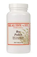 Healthy ‘N Fit Spanish Bee Pollen- 500mg Chewables- 250 Tablets: Contains an Array of Natural Nutrients, Used as a Source of Natural Energy.