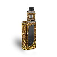 MightySkins Skin Compatible with Eleaf iKonn 220 - Gold Dazzle | Protective, Durable, and Unique Vinyl Decal wrap Cover | Easy to Apply, Remove, and Change Styles | Made in The USA