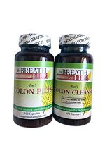 Jim Foley's Colon Health Herbal Capsules- Weight Loss Assist, Energy Enhancer, Digestive Support, Helps with Constipation Relief(100 Capsules)