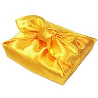 Korea Traditional Craft Wrapping Cloth Bojagi Interior Cloth Gold Color Home Visiting Present (XXL 10PC)