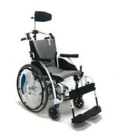 Karman Healthcare 25 Pounds Limited Edition Alpine White S-115 with Headrest, Pearl Silver, 25 Pound