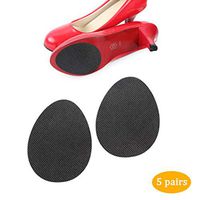 5 Pairs Adhesive Self-Adhesive Non-Slip Stick Pad for Shoes, High Quality Skid Proof Sole Stick Protector Suitable for Most Type of Shoes