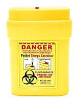 Mini Diabetic Pocket/Travel Sharps Container