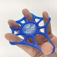Hand Grip Strengthener Finger Stretcher, Strength Trainer for Exercise (Blue)