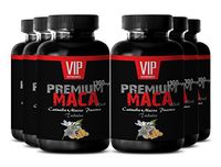 Supreme Maca Root Supplement 1300mg -to Promote Testosterone Support Ans Support Libido (6 Bottles 360 Tablets)
