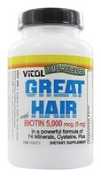 Vitol Great Hair, 120 Tabs (5mg)