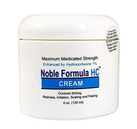 Noble Formula 1% Hydrocortisone Cream with .25% Pyrithione Zinc (Znp), 4 oz