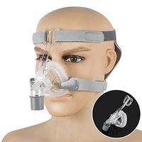 Enshey Mask with Adjustable Headgear Strap Clip for Sleep, 3 Size Available (M)