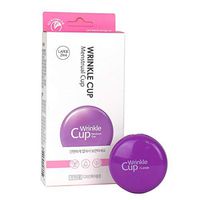 WRINKLE CUP - Flat-fold Designed Menstrual Cup with Reducing-Bacterial Function Pouch, Used by Korean National Team (Large 29 ml / 1 fl oz (1EA))