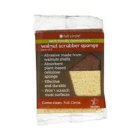 Full Circle Home Sponge Walnut Scrubber 2 Ct Case_6
