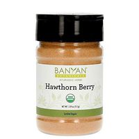Banyan Botanicals Hawthorn Berry Powder - Certified Organic, Spice Jar - Crataegus spp. - Helps to Maintain Cardiovascular Health*