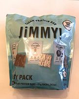Skinny Jimmy! 24 Snack Size Clean Protein Bars- 21g Each- Variety Pack (Chocolate Peanut Butter, Beauty White Chocolate Berry Bliss, Cookies Cream) Gluten Free