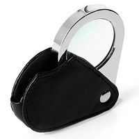 Handheld Magnifier Folding Magnifying Glass-6 Times HD Lens Portable Mini Elderly Children Reading Magnifying Glass Multifunctional Modern Magnifying Glass Series