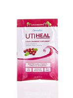 UTIHeal Liquid Cranberry Supplement - 96 x 1oz Packets - for Urinary Tract Health - Vitamin C, D-Mannose, Erythritol and FOS - Lactose, Soy and Gluten Free - Low Glycemic Index