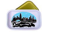Chicago Rolling Tray | Medium Metal (10.6" x 6.3")